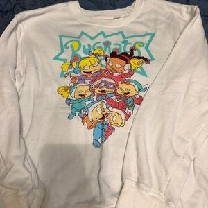 Rugrats Kids White Sweatshirt